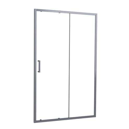 EASY+ sprchové dvere 100x195 cm, posuvné, gun metal/sklo transparent EASDS100GMTR Obrázek - Hlavní obrázek
