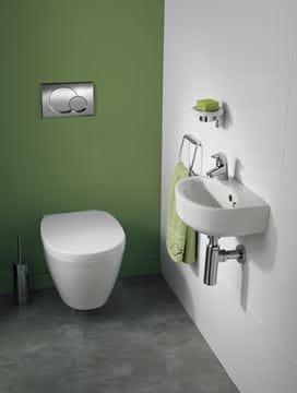 IDEAL STANDARD CONNECT umývadlo 35 cm, s otvorom pre batériu vľavo a prepadom E791201 Obrázek - fotka