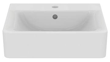 IDEAL STANDARD CONNECT CUBE umývadlo 50 cm, s otvorom pre batériu a prepadom E713801 Obrázek - fotka