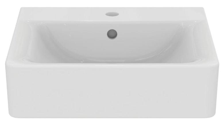 IDEAL STANDARD CONNECT CUBE umývadlo 50 cm, s otvorom pre batériu a prepadom E713801 Obrázek - fotka