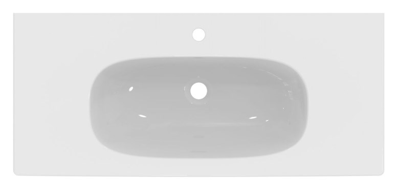 IDEAL STANDARD TESI umývadlo 102,5 cm, s otvorom pre batériu a prepadom T350801 Obrázek - fotka