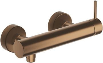 CONCEPT 300 ROUND sprchová nástenná batéria, PVD, brushed rose gold 