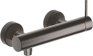 CONCEPT 300 ROUND sprchová nástenná batéria, brushed metallic 