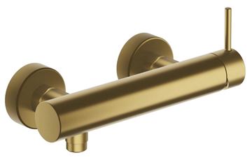 CONCEPT 300 ROUND sprchová nástenná batéria, PVD, brushed gold brass 