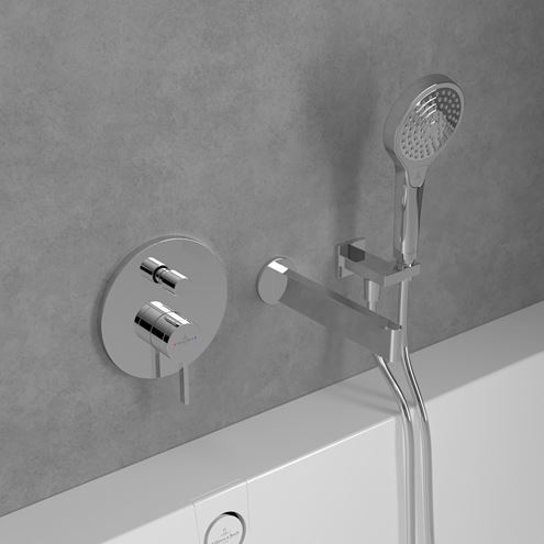 VILLEROY & BOCH DAWN podomietková batéria, pre 2 spotrebiče, chróm TVS10635311061 Obrázek - fotka