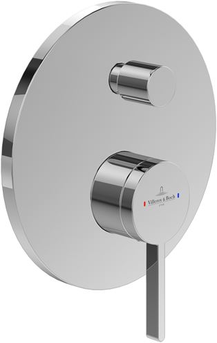 VILLEROY & BOCH DAWN podomietková batéria, pre 2 spotrebiče, chróm TVS10635311061 Obrázek - Hlavní obrázek