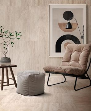 SAVOIA TRAVERTINE dlažba 60x120 cm, mat, cream  STRP03 Obrázek - fotka