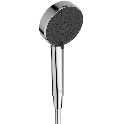 IDEAL STANDARD CERATHERM T25+ sprchový set s termostatickou batériou, horná sprcha, ručná sprcha s 2 prúdmi, tyč, hadica, chróm A8530AA Obrázek - fotka