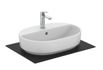 IDEAL STANDARD I.LIFE O umývadlo na dosku 55 cm, s otvorom pre batériu a prepadom T573401 Obrázek - fotka