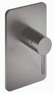 CONCEPT 300 ROUND sprchová podomietková batéria, brushed metallic 