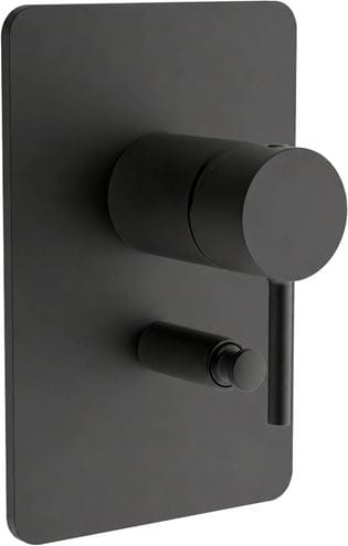 CONCEPT 300 ROUND sprchová podomietková batéria, s prepínačom, black matt CRIPH68913CON Obrázek - Hlavní obrázek