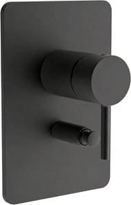 CONCEPT 300 ROUND sprchová podomietková batéria, s prepínačom, black matt