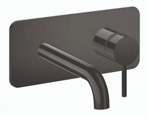 CONCEPT 300 ROUND umývadlová podomietková batéria, imperial black