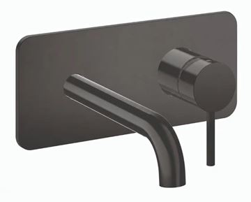 CONCEPT 300 ROUND umývadlová podomietková batéria, imperial black