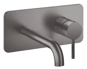 CONCEPT 300 ROUND umývadlová podomietková batéria, brushed metallic