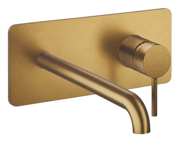 CONCEPT 300 ROUND umývadlová podomietková batéria, PVD, brushed gold brass CRIPH95896PCON Obrázek - Hlavní obrázek
