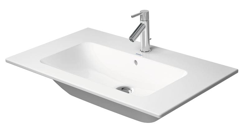 DURAVIT ME BY STARCK umývadlo 83 cm, s otvorom pre batériu a prepadom, DuraShield 233683AA00 Obrázek - fotka
