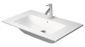 DURAVIT ME BY STARCK umývadlo 83 cm, s otvorom pre batériu a prepadom, DuraShield 233683AA00 Obrázek - fotka
