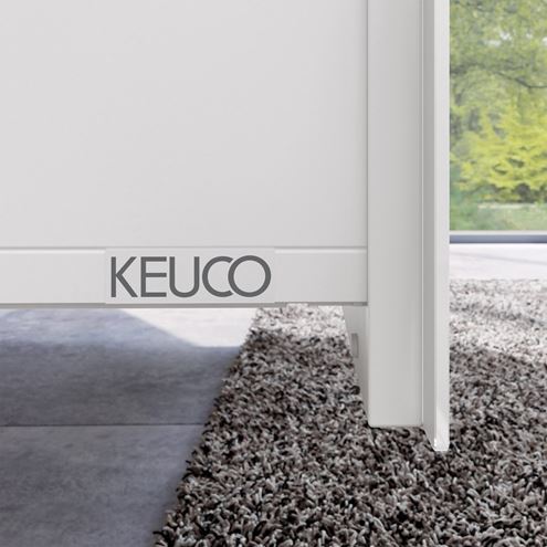 KEUCO STAGELINE skrinka pod umývadlo 80x49x62,5 cm, 1 zásuvka, 1 polica, s osvetlením, matná biela 32862300000 Obrázek - fotka