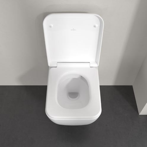 VILLEROY & BOCH SKYLA závesné WC, so SoftClosing sedátkom, TwistFlush splachovanie, alpská biela 4682CL01 Obrázek - fotka