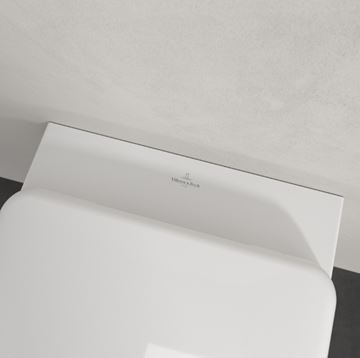 VILLEROY & BOCH SKYLA závesné WC, so SoftClosing sedátkom, TwistFlush splachovanie, alpská biela 4682CL01 Obrázek - fotka
