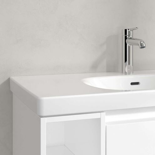 VILLEROY & BOCH SKYLA umývadlo 80 cm, s otvorom pre batériu a prepadom, alpská biela 5A52R101 Obrázek - fotka