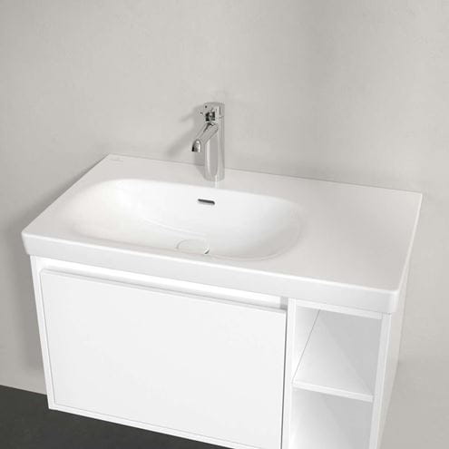 VILLEROY & BOCH SKYLA umývadlo 80 cm, s otvorom pre batériu a prepadom, alpská biela 5A52L101 Obrázek - fotka
