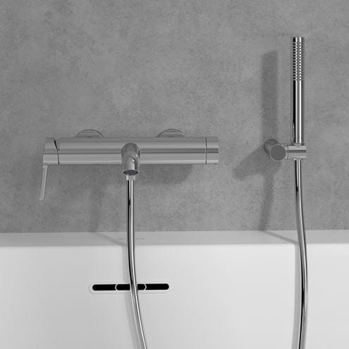 VILLEROY & BOCH SKYLA vaňová nástenná batéria, s prepínačom, chróm TVS11600300061 Obrázek - fotka