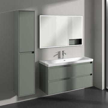 VILLEROY & BOCH SKYLA vysoká skrinka 35x34, 8x170 cm, 2 dvierka, pánty vľavo, Soft Green C80100AF Obrázek - fotka