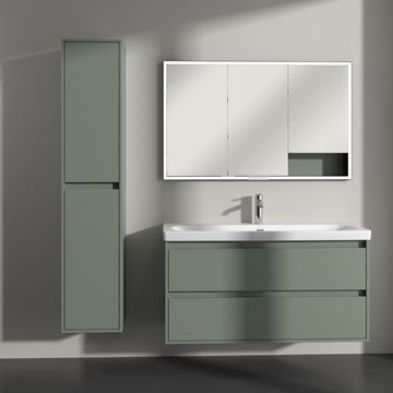 VILLEROY & BOCH SKYLA vysoká skrinka 35x34, 8x170 cm, 2 dvierka, pánty vľavo, Soft Green C80100AF Obrázek - fotka