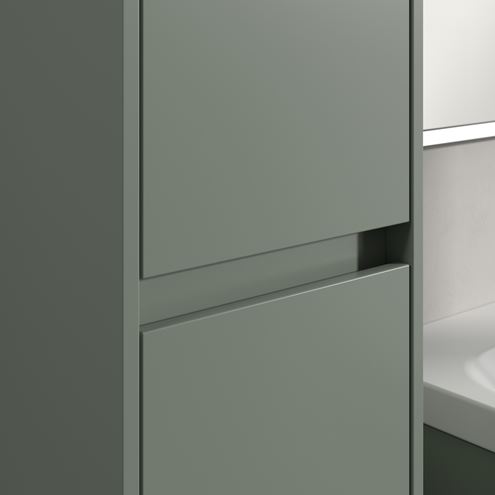 VILLEROY & BOCH SKYLA vysoká skrinka 35x34, 8x170 cm, 2 dvierka, pánty vpravo, Soft Green C80101AF Obrázek - fotka