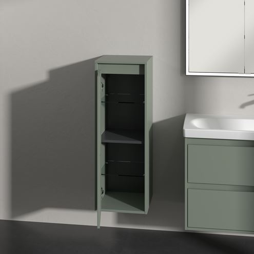 VILLEROY & BOCH SKYLA nízka skrinka 35x34, 9x100 cm, 1 dvierka, pánty vľavo, Soft Green C80200AF Obrázek - fotka