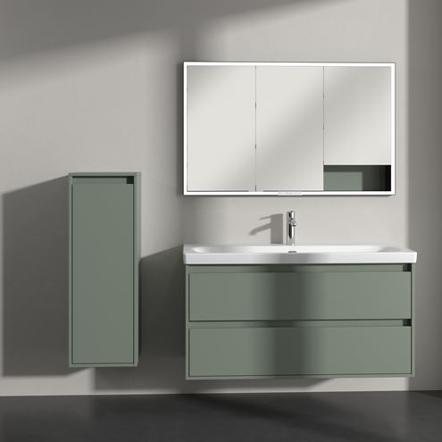 VILLEROY & BOCH SKYLA nízka skrinka 35x34, 9x100 cm, 1 dvierka, pánty vľavo, Soft Green C80200AF Obrázek - fotka