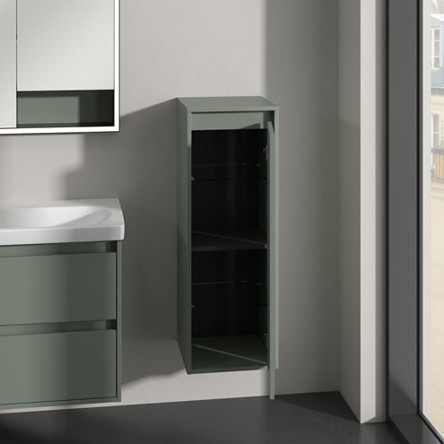 VILLEROY & BOCH SKYLA nízka skrinka 35x34, 9x100 cm, 1 dvierka, pánty vpravo, Soft Green C80201AF Obrázek - fotka