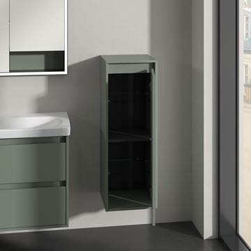 VILLEROY & BOCH SKYLA nízka skrinka 35x34, 9x100 cm, 1 dvierka, pánty vpravo, Soft Green C80201AF Obrázek - fotka