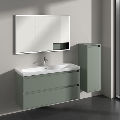 VILLEROY & BOCH SKYLA nízka skrinka 35x34, 9x100 cm, 1 dvierka, pánty vpravo, Soft Green C80201AF Obrázek - fotka