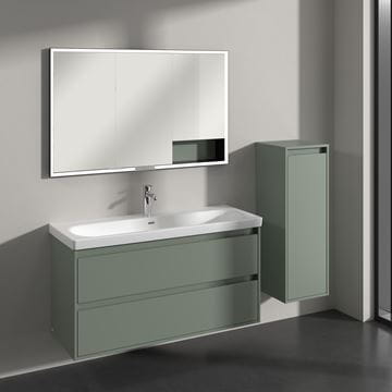 VILLEROY & BOCH SKYLA nízka skrinka 35x34, 9x100 cm, 1 dvierka, pánty vpravo, Soft Green C80201AF Obrázek - fotka