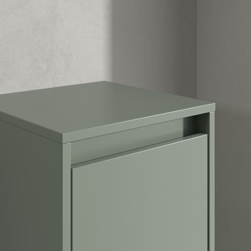 VILLEROY & BOCH SKYLA nízka skrinka 35x34, 9x100 cm, 1 dvierka, pánty vpravo, Soft Green C80201AF Obrázek - fotka