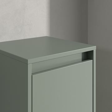 VILLEROY & BOCH SKYLA nízka skrinka 35x34, 9x100 cm, 1 dvierka, pánty vľavo, Soft Green C80200AF Obrázek - fotka