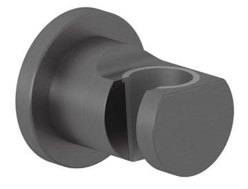 KLUDI NOVA FONTE nástenný držiak ručnej sprchy, kartáčovaný gun metal