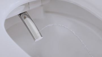 VILLEROY & BOCH TIVO sprchovacie WC s bidetovým sedátkom, SoftClosing, DirectFlush, CeramicPlus, alpská biela V22EM101 Obrázek - fotka