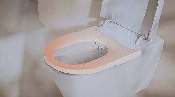 VILLEROY & BOCH TIVO sprchovacie WC s bidetovým sedátkom, SoftClosing, DirectFlush, CeramicPlus, alpská biela V22EM101 Obrázek - fotka