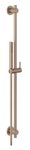 KLUDI NOVA FONTE PURISTIC 1S sprchová súprava 3-dielna, ručná sprcha 205 mm, tyč, hadica, kartáčovaný bronz 20840N1-15 Obrázek - Hlavní obrázek