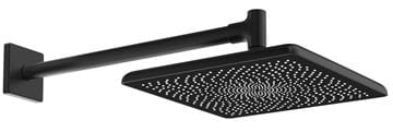 HANSA AURELIA horná sprcha 250x250 mm, s ramenom, matná čierna