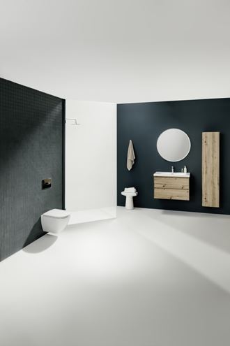 LAUFEN LANI skrinka pod umývadlo 78,4x44,2x51,5 cm, 2 zásuvky, divoký dub H4035521122671 Obrázek - fotka