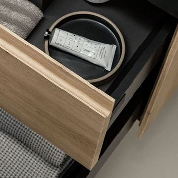 LAUFEN LANI skrinka pod umývadlo 78,4x44,2x51,5 cm, 2 zásuvky, divoký dub H4035521122671 Obrázek - fotka