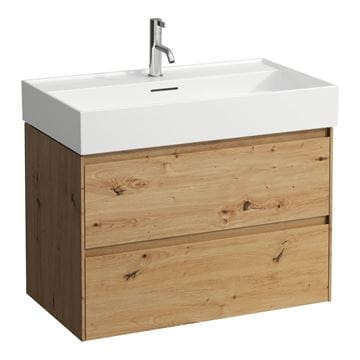 LAUFEN LANI skrinka pod umývadlo 78,4x44,2x51,5 cm, 2 zásuvky, divoký dub H4035521122671 Obrázek - fotka