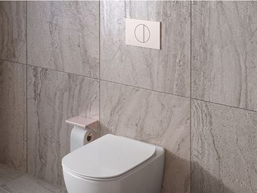 IDEAL STANDARD OLEAS M5 ovládacie tlačidlo pre dve splachovania, plast, rosé R0503RO Obrázek - fotka