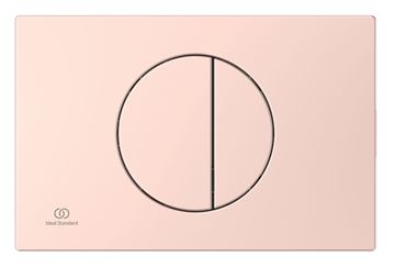 IDEAL STANDARD OLEAS M5 ovládacie tlačidlo pre dve splachovania, plast, rosé