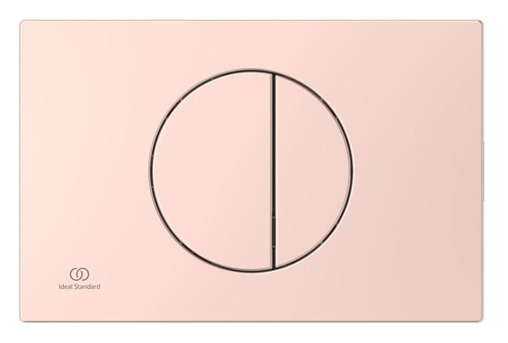IDEAL STANDARD OLEAS M5 ovládacie tlačidlo pre dve splachovania, plast, rosé R0503RO Obrázek - Hlavní obrázek